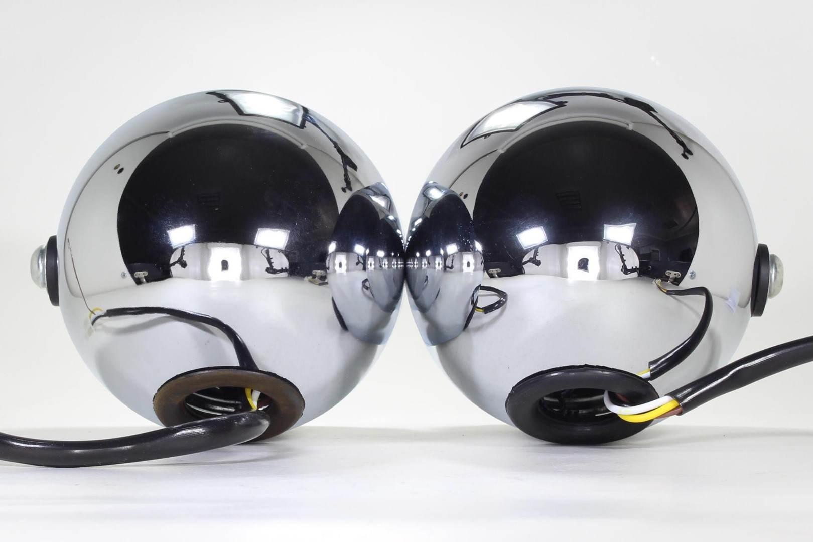 Lampa przód ftc-1003 podwójna chrom | ROY14300 - zdjęcie 4