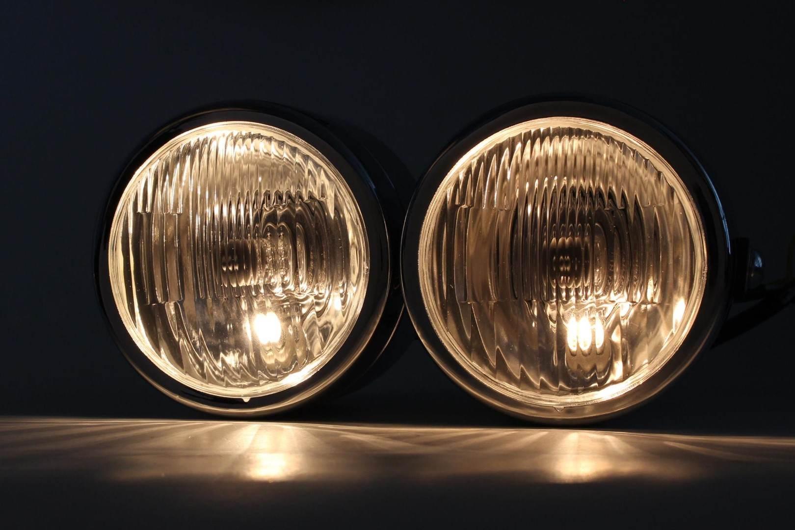 Lampa przód ftc-1003 podwójna chrom | ROY14300 - zdjęcie 5