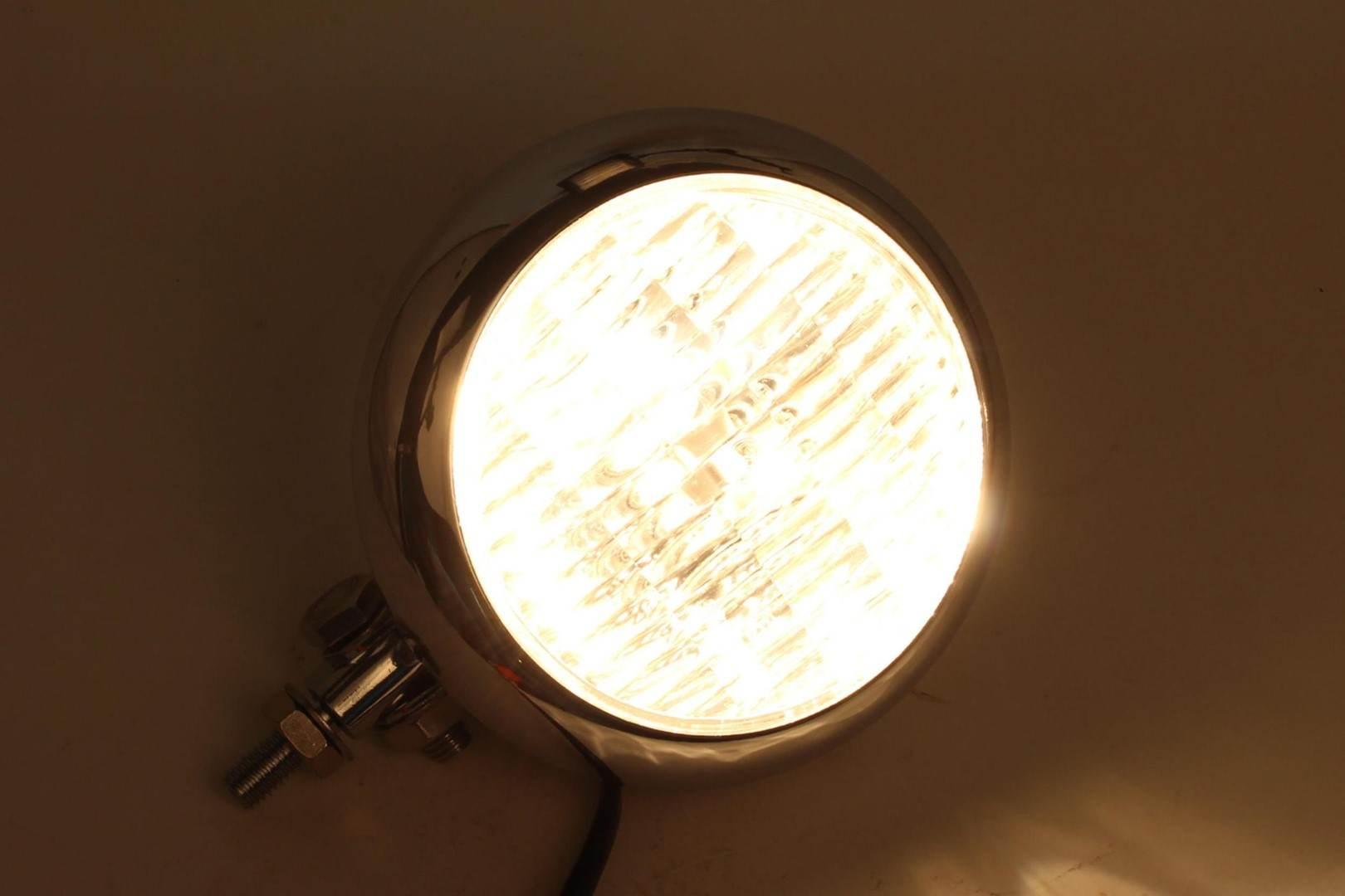 Lampa przód ftc-10031 chrom | ROY14342 - zdjęcie 4