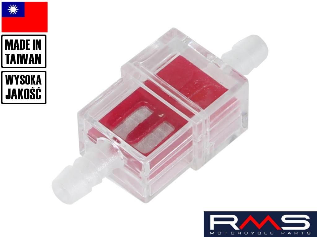 Filtr paliwa attaco turbo fi 7 mm czerwony taiwan