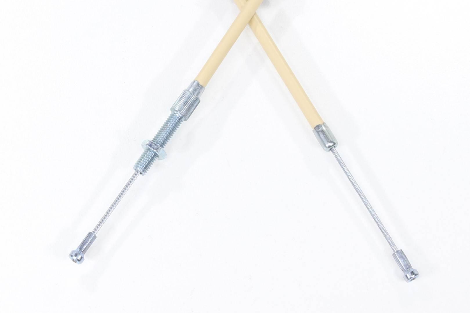Linka sprzęgła romet komar kremowa 1030mm - zdjęcie 2