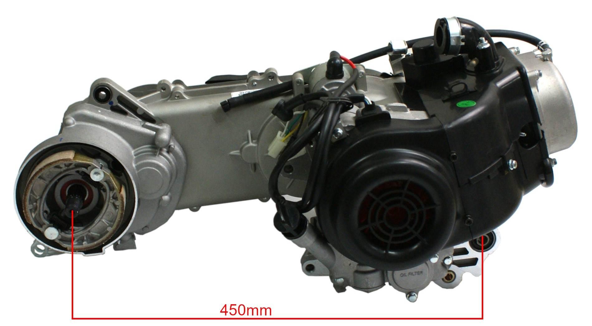 Silnik gy6 80 cc koło 12 pojedyncz amortyzator new - zdjęcie 5