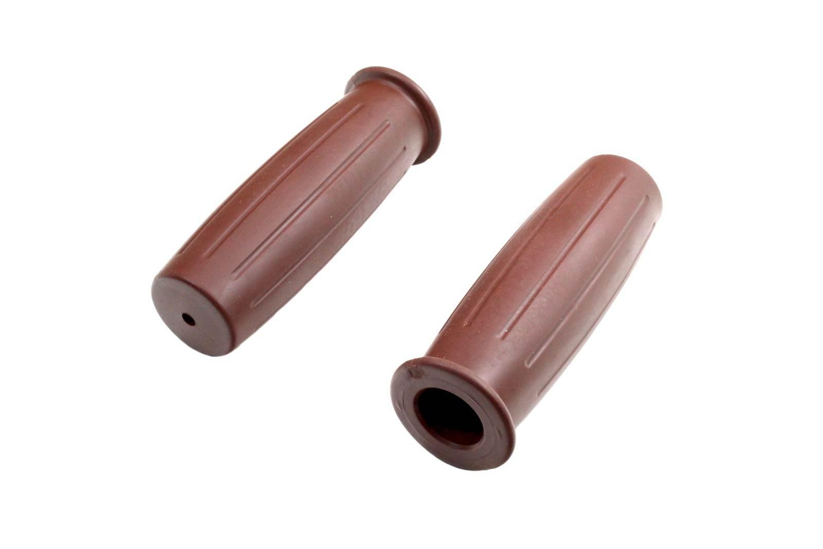 Manetka kierownicy brązowa vintage 115mm kplRms