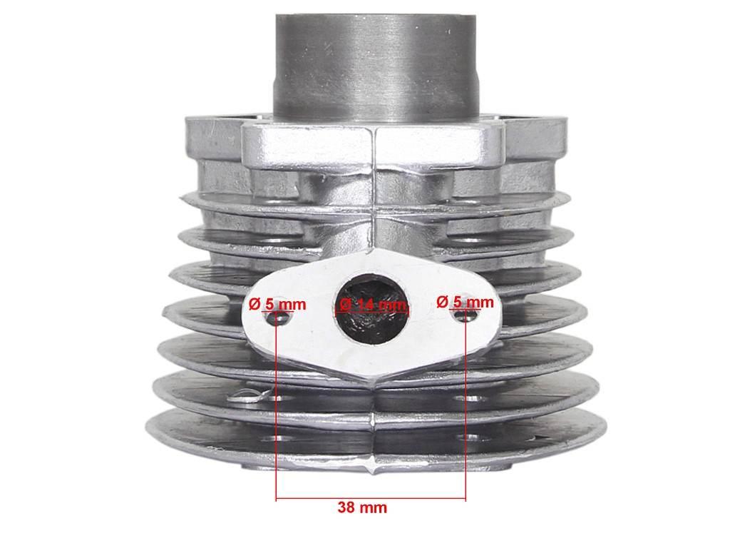 Cylinder romet komar 50 38mm s38 kplAlm | ROY15441 - zdjęcie 3