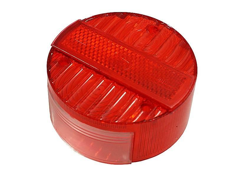 Klosz lampy tył mz simson okrągły czerwony