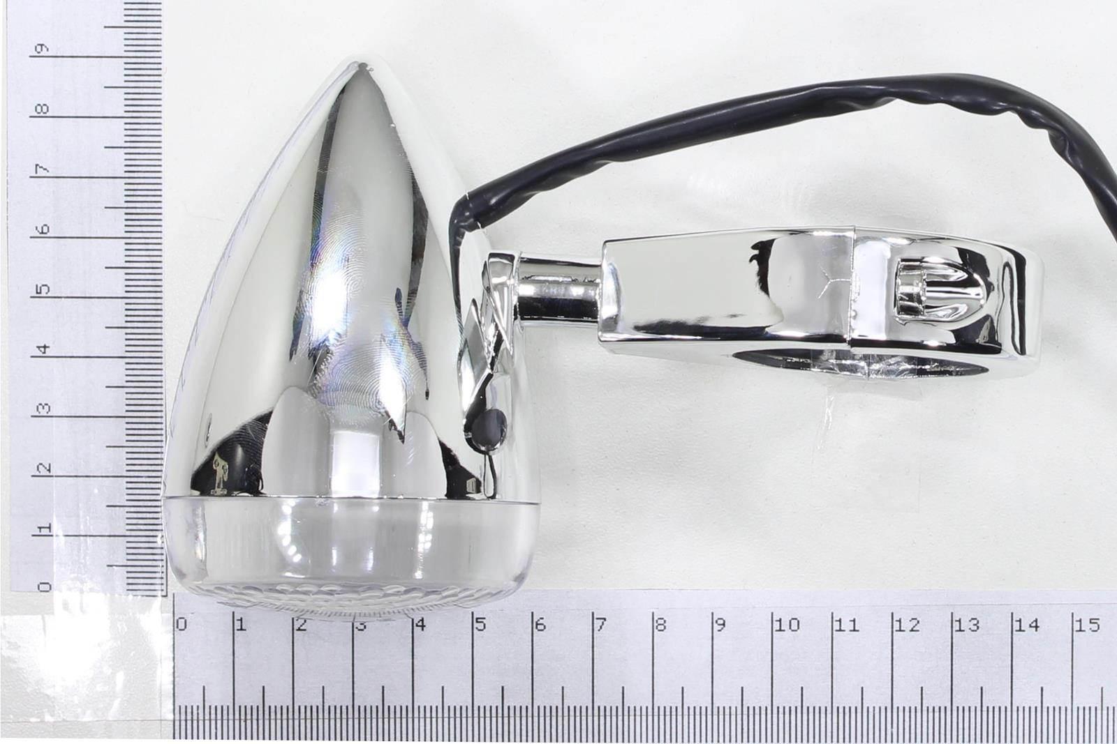 Kierunkowskaz led okrągły biały z obejmą cl-173 sc - zdjęcie 6