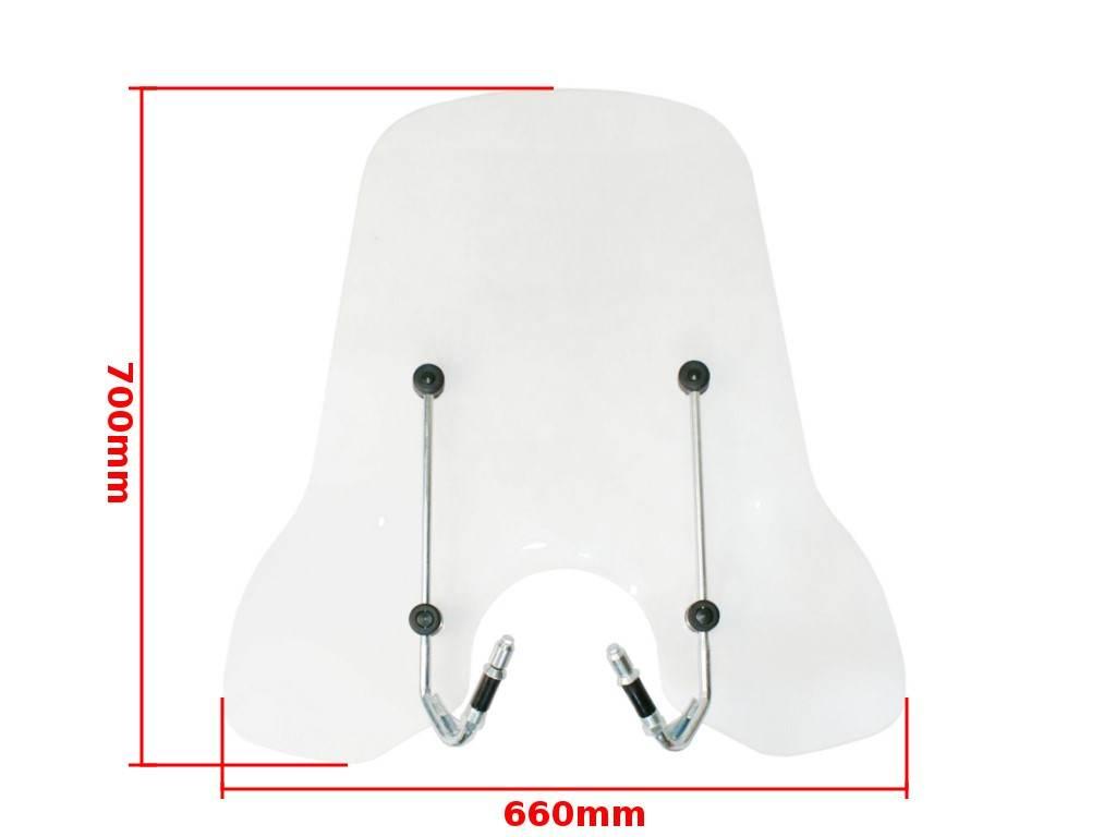 Szyba czołowa skuter-owiewka ym-729 vespa primaver - zdjęcie 2