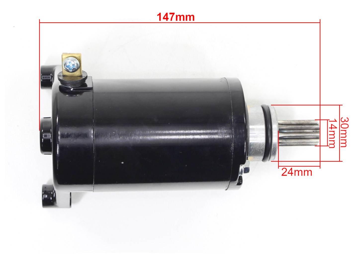 Rozrusznik suzuki marauder gn/gz/gs 125 9z czarny jt - zdjęcie 3