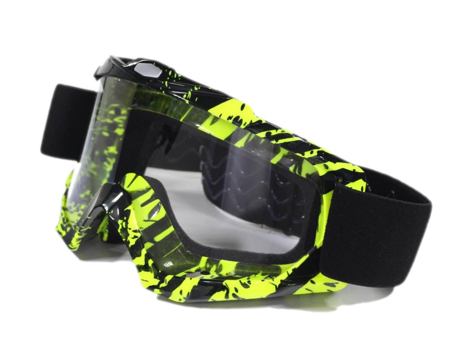 Gogle ftm-006 black/white/green | ROY24986 - zdjęcie 2