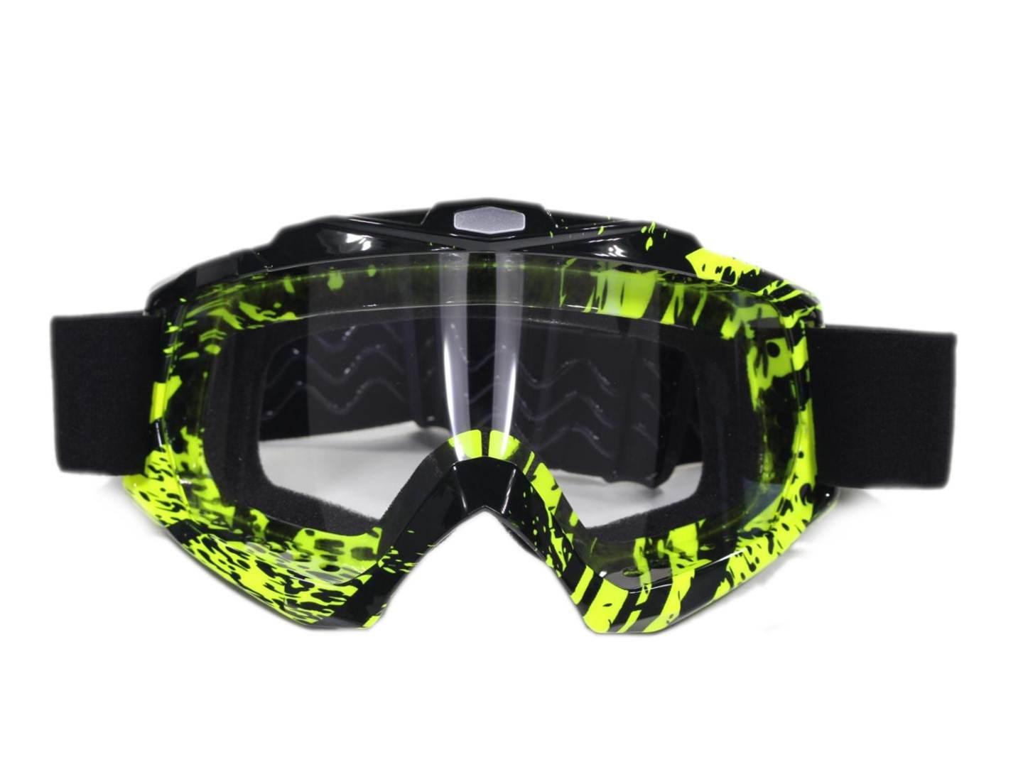 Gogle ftm-006 black/white/green | ROY24986 - zdjęcie 4