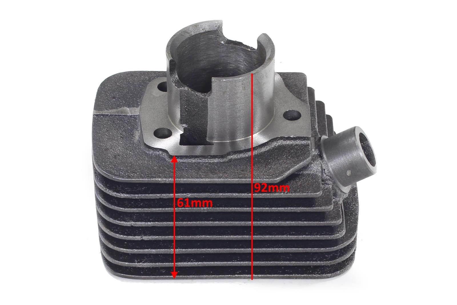 Cylinder piaggio bravo ciao moped 50 38mm pin 10mm 2t sa pasuje do: piaggio-bravo/ciao/grillo/si/superbravo - zdjęcie 3