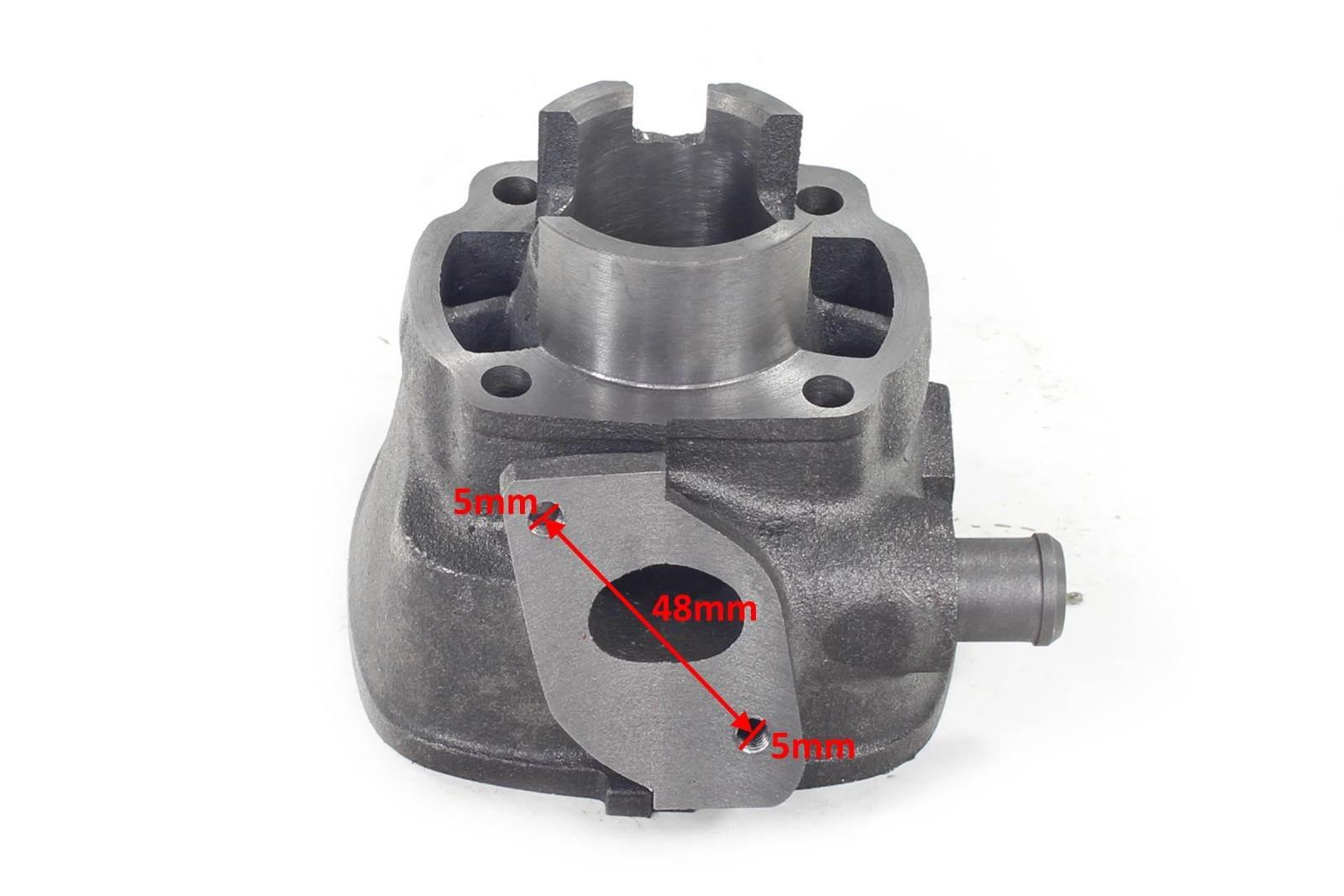 Cylinder yamaha aerox aprilia malaguti mbk 50 40mm lc pin 10mm 2t sa pasuje do: aprilia-area/gulliver/rally/sonic/sr benelli-491/k2 beta-ark/eikon italjet-dragster malaguti-f12/f15 mbk-yq yamaha-ns50/yq/aerox - zdjęcie 2