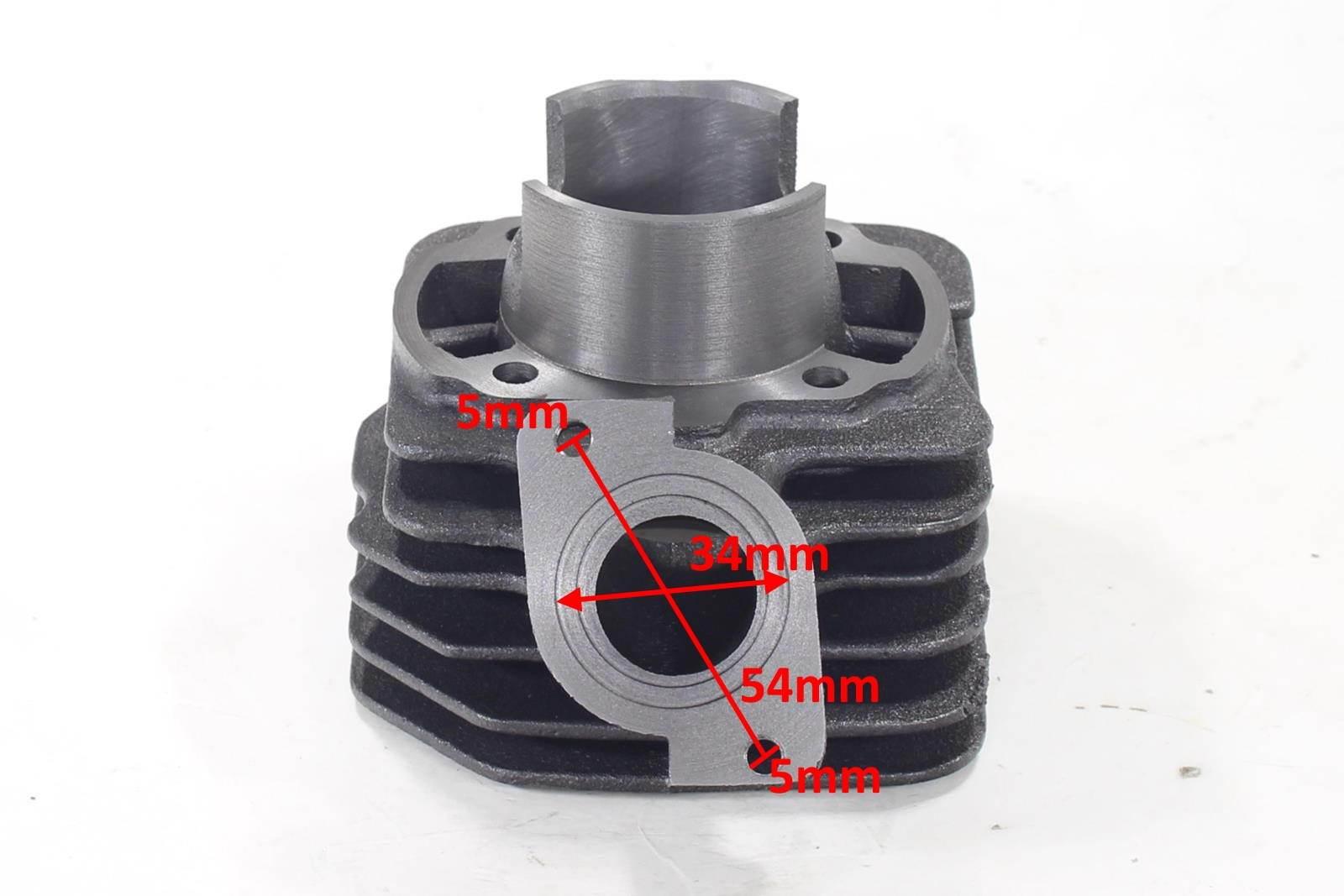 Cylinder peugeot buxy 70cc 47mm kpl z głowicą hw - zdjęcie 2