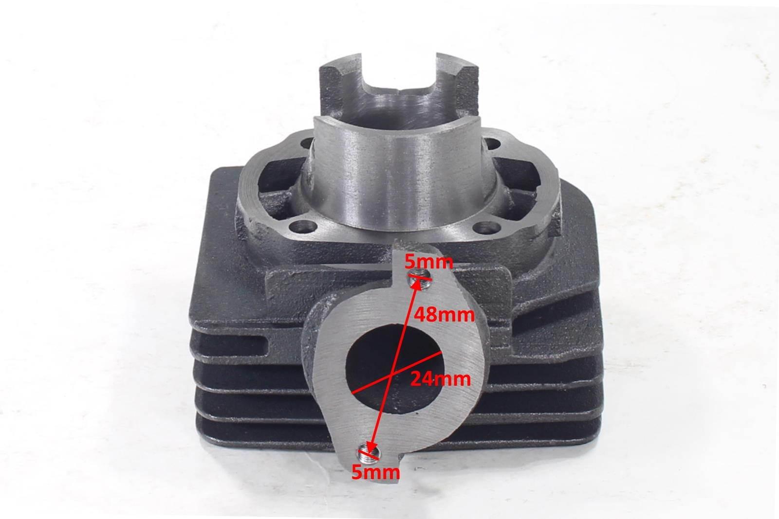 Cylinder suzuki ad 50cc 41mm kompletny hw pasuje do: aprilia habana atala/rizzato italjet malaguti pegasus corona tgb/winking - zdjęcie 3