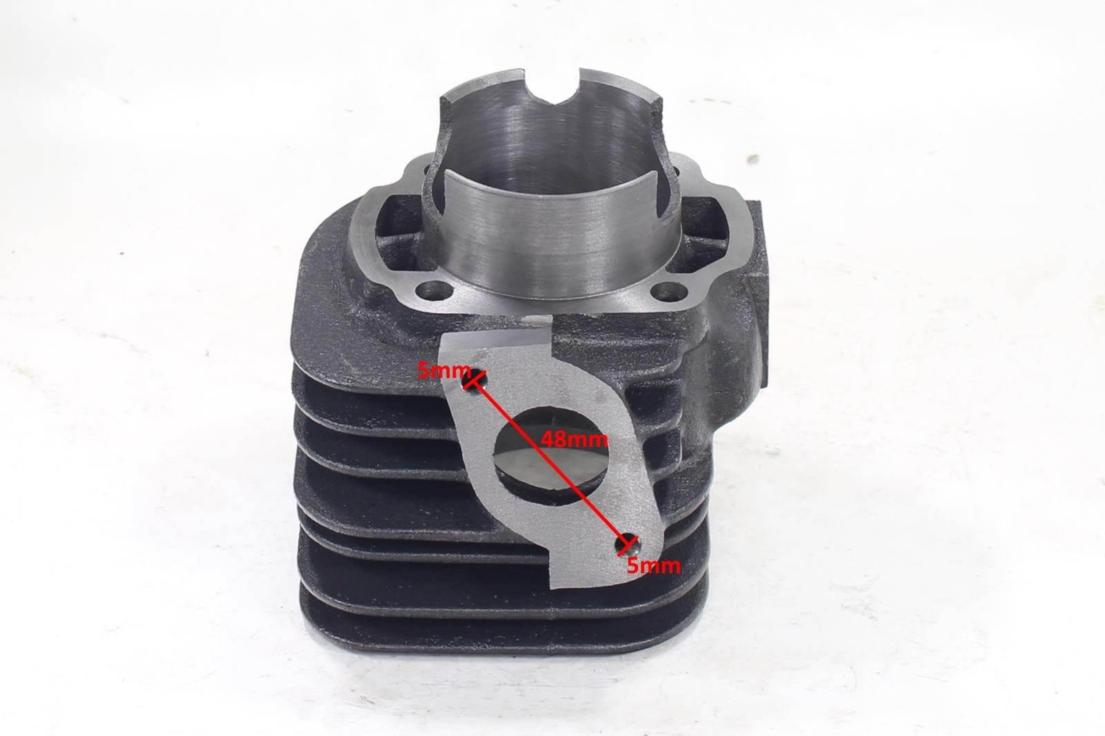 Cylinder zipp axis 100cc 52mm yamaha kompletny hw - zdjęcie 2