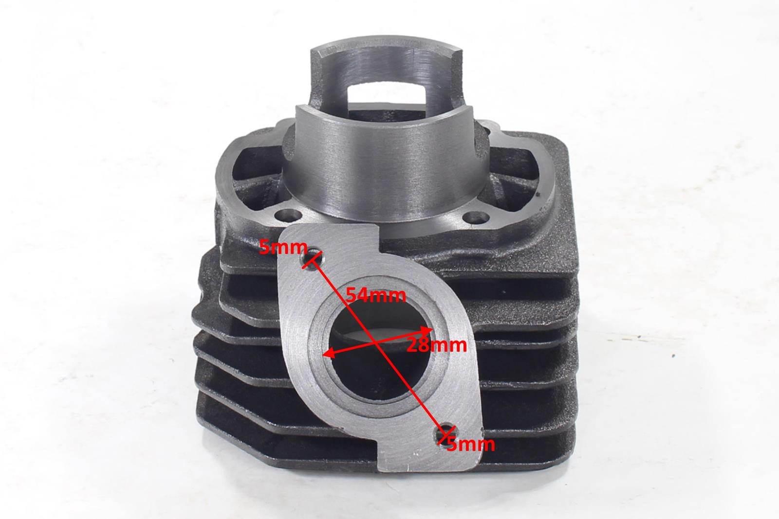 Cylinder honda dio 70cc 47mm af18 af27 af28 kompletny hw - zdjęcie 3