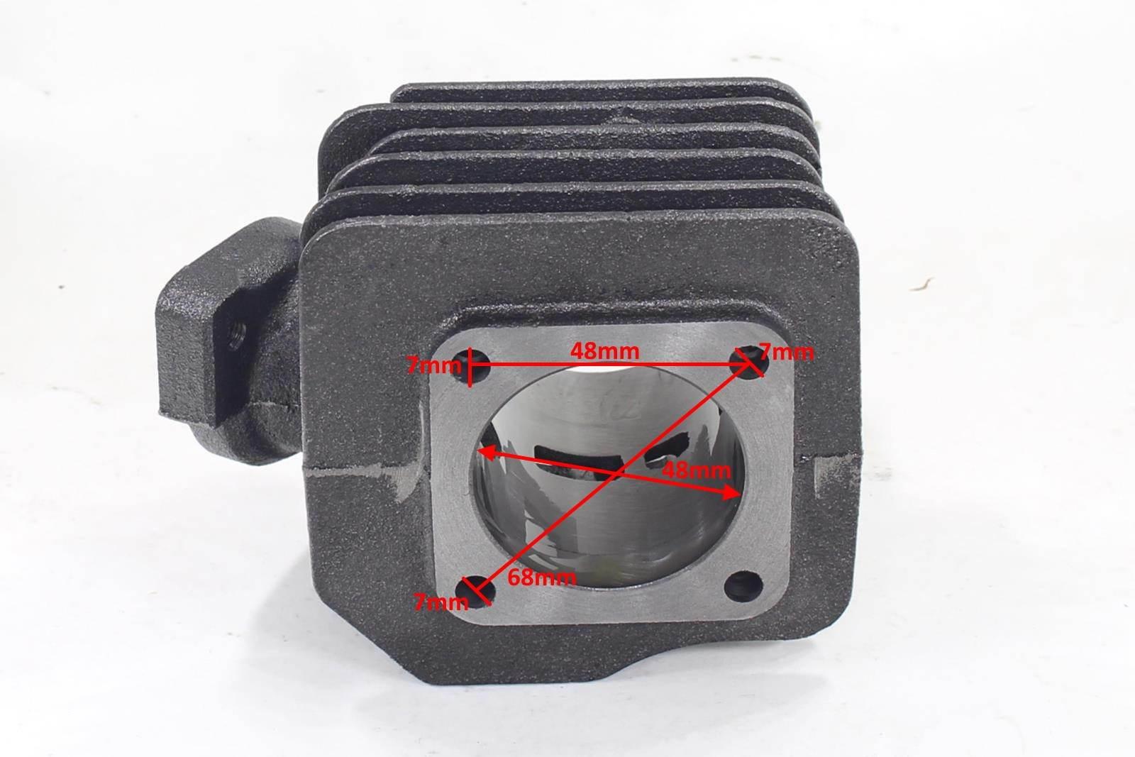 Cylinder honda dio 90 48mm kompletny hw | ROY26448 - zdjęcie 4