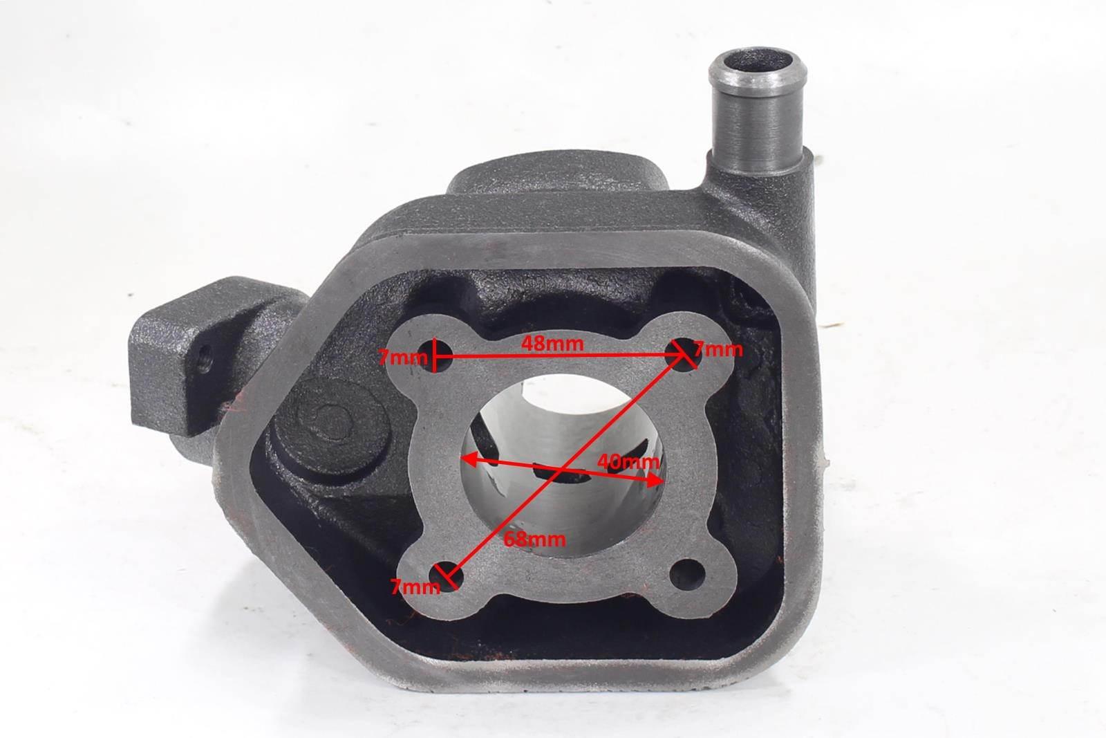 Cylinder peugeot speedfight 50cc 40mm kompletny lc hw - zdjęcie 4