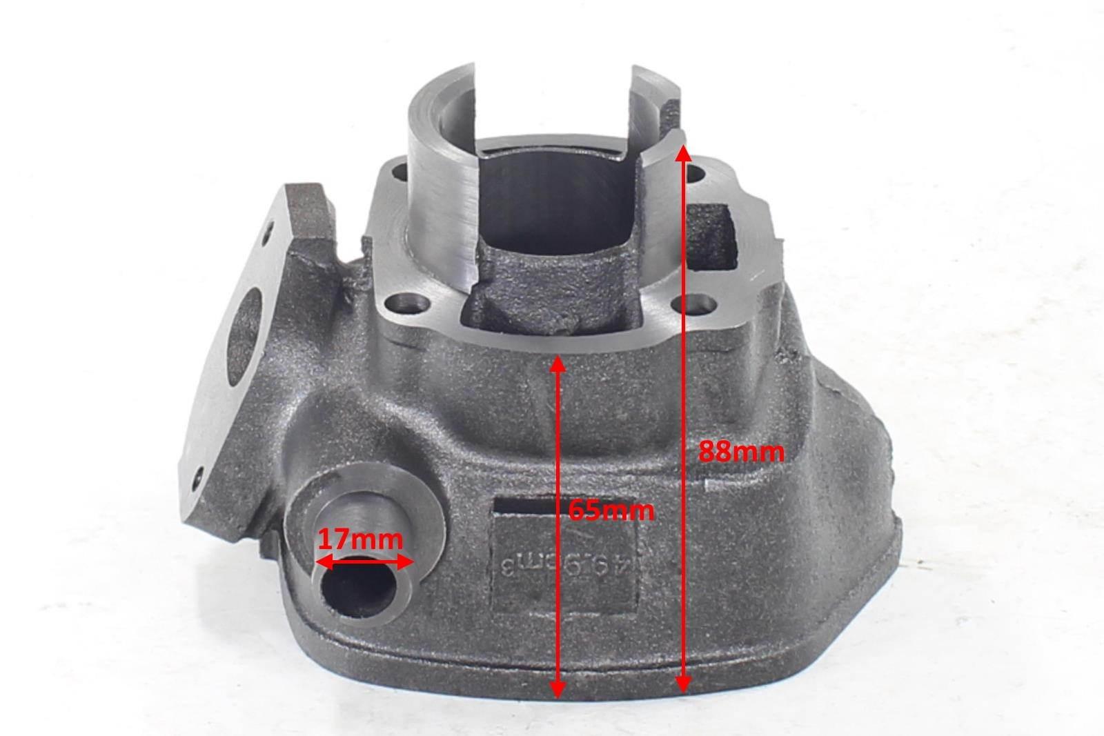 Cylinder aprilia sr50 yamaha aerox malagut lc kompletny hw - zdjęcie 3