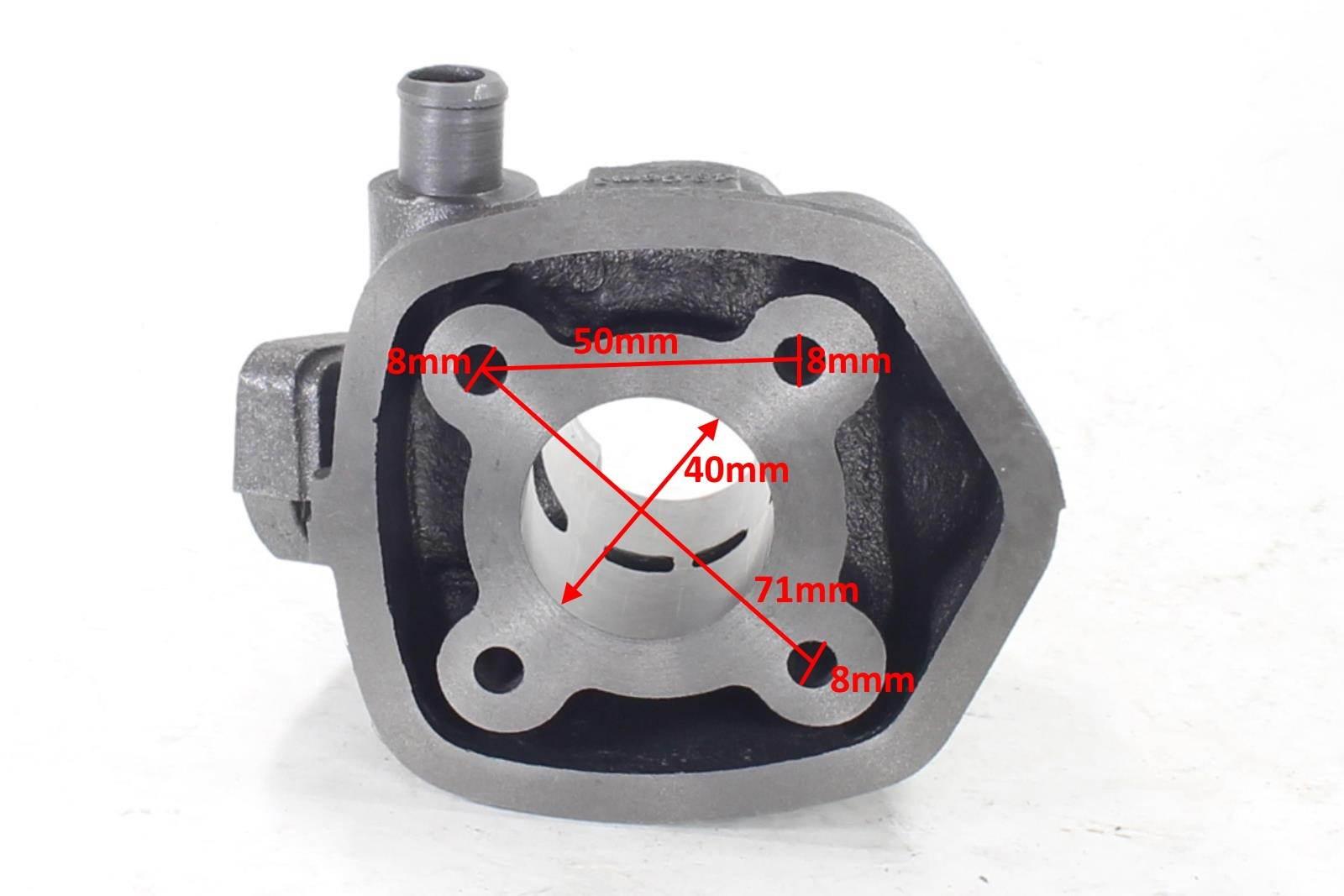 Cylinder aprilia sr50 yamaha aerox malagut lc kompletny hw - zdjęcie 4