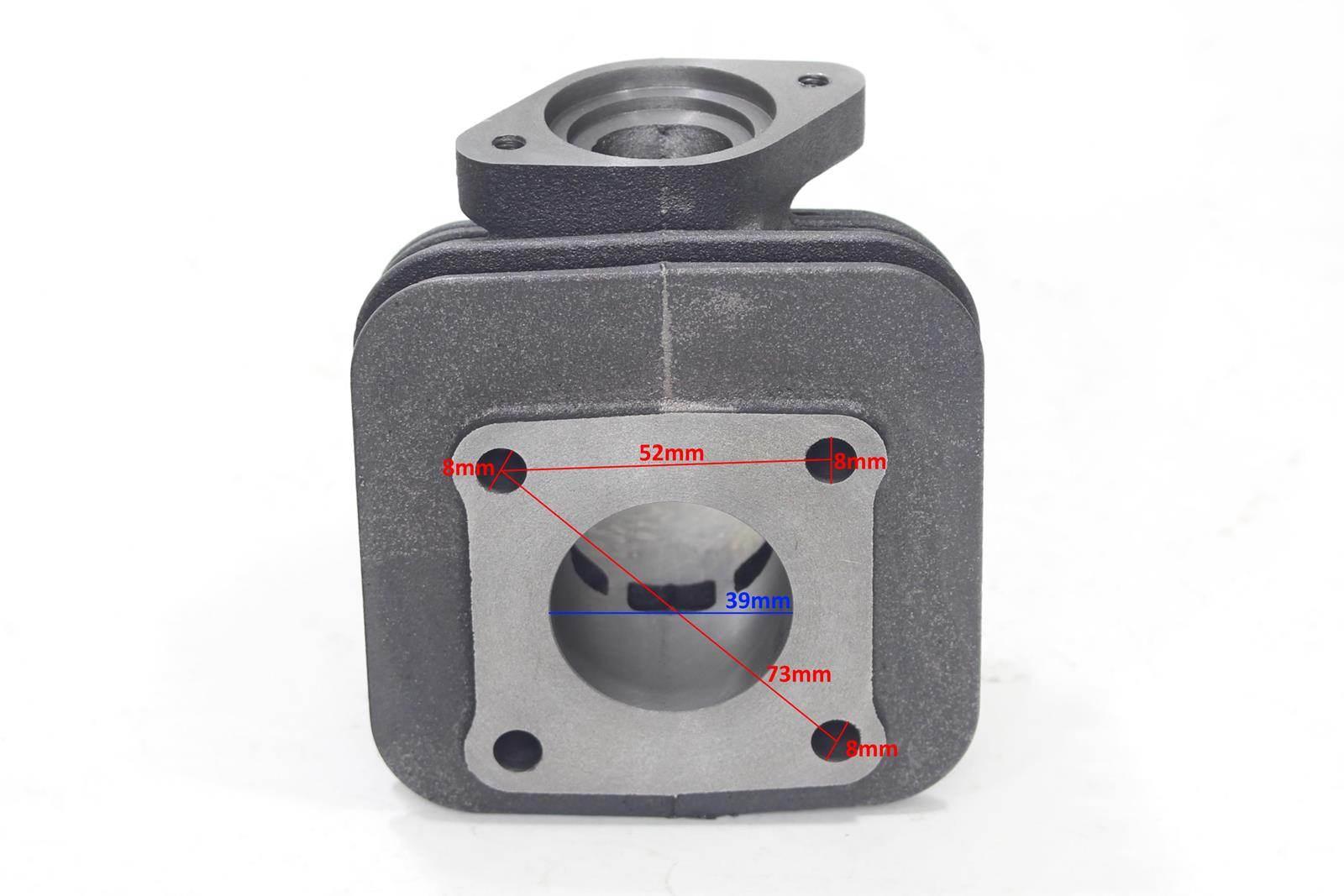 Cylinder sym 50cc 39mm kompletny hw pasuje: honda srx kymco zx 50 cx 50 - zdjęcie 4