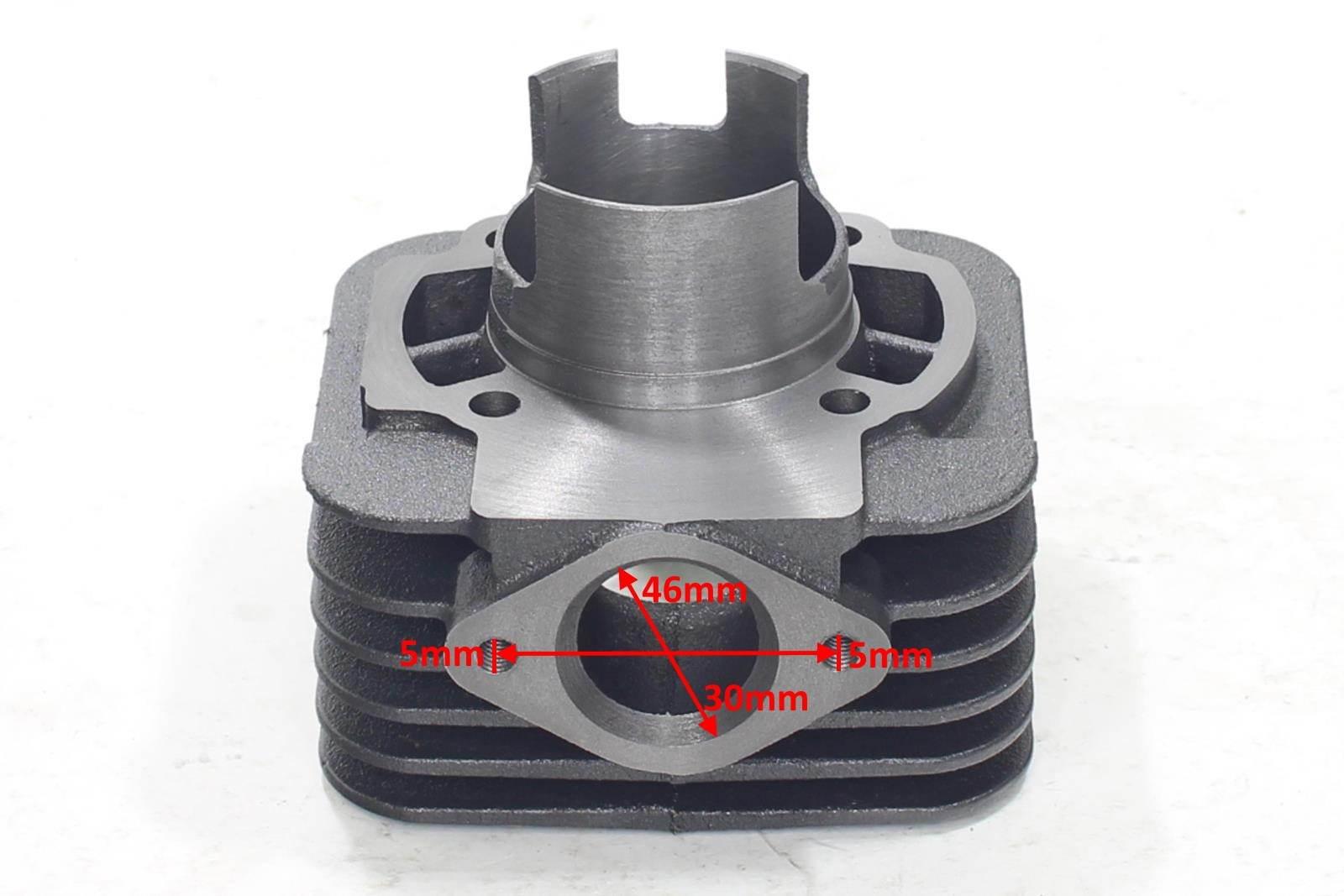 Cylinder z głowicą piaggio typhoon 70 47mm kpl hw - zdjęcie 3