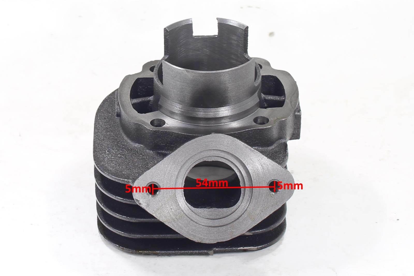 Cylinder kymco zx 70cc 47mm 2t pin 12 kompletny hw - zdjęcie 2