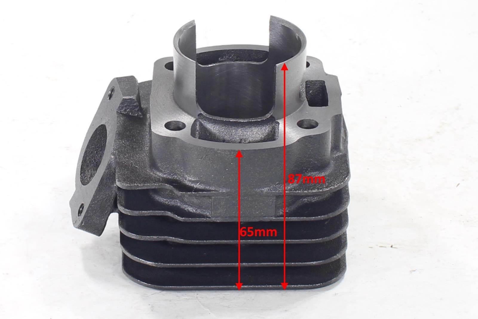 Cylinder z głowicą yamaha jog 70ccm 47mm pin 10mm kompletny hw - zdjęcie 3