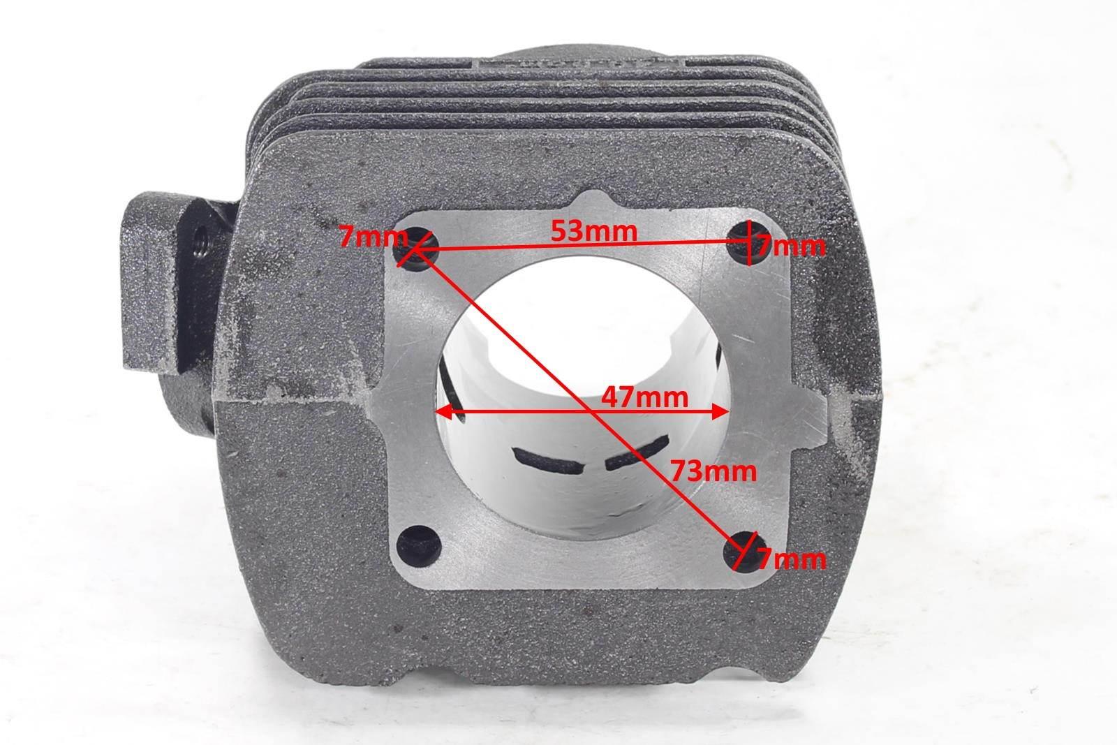 Cylinder honda bali sfx sgx sh 70ccm 47mm kompletny hw - zdjęcie 4