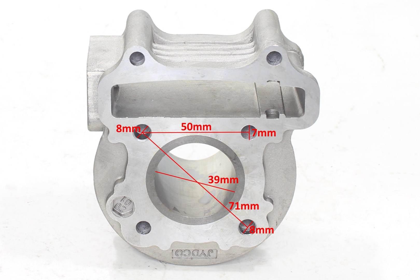 Cylinder gy6-50 50ccm 39mm kompletny hw | ROY26475 - zdjęcie 4