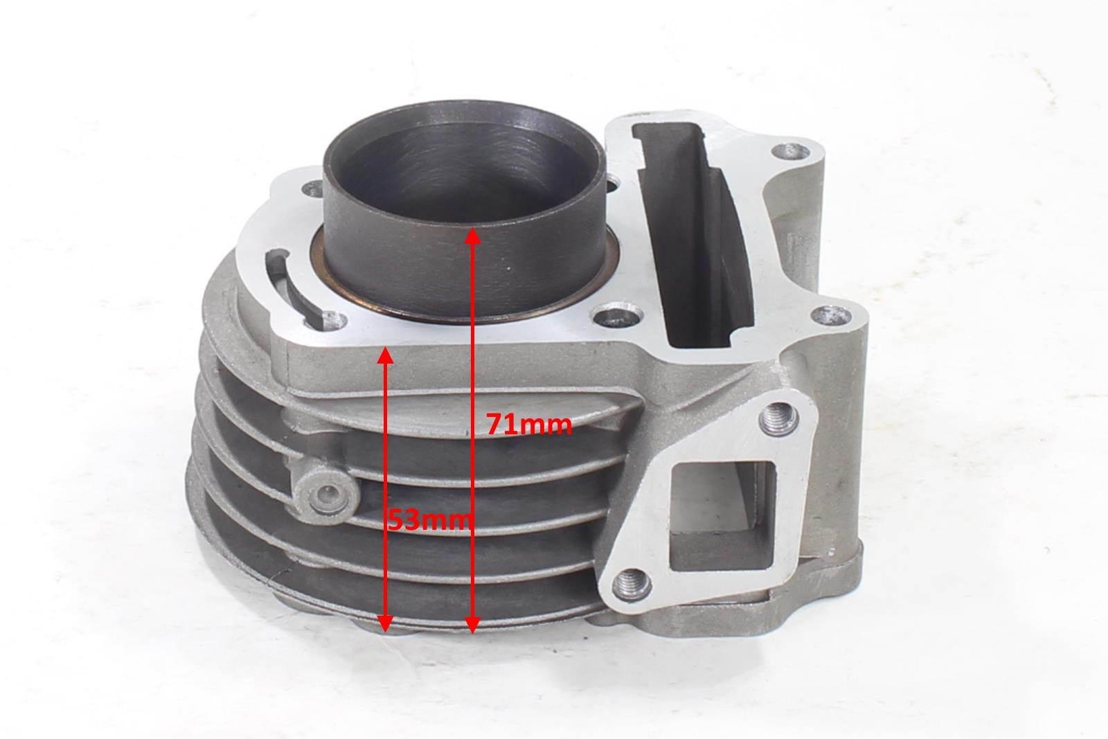 Cylinder gy6-60 60ccm 44mm kompletny hw | ROY26476 - zdjęcie 2