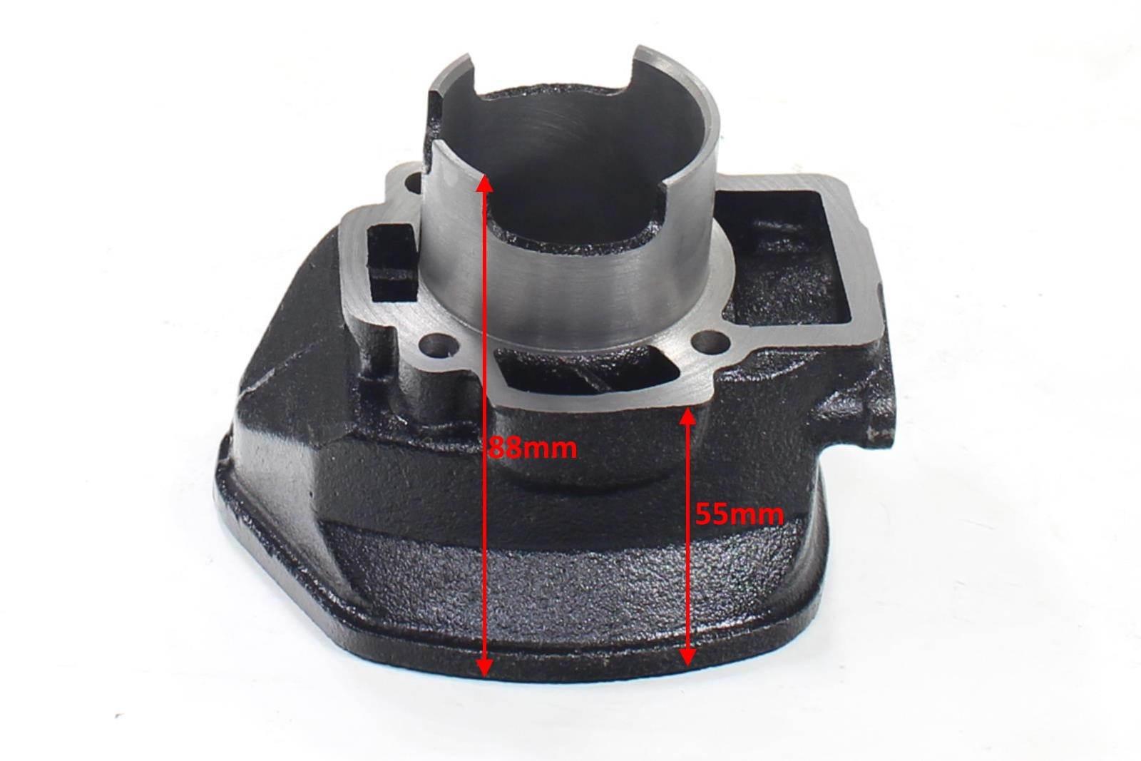 Cylinder z głowicą piaggio nrg 70ccm 47mm 5-gen kpl - zdjęcie 2