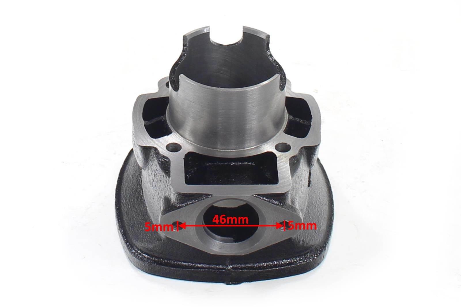 Cylinder z głowicą piaggio nrg 70ccm 47mm 5-gen kpl - zdjęcie 3