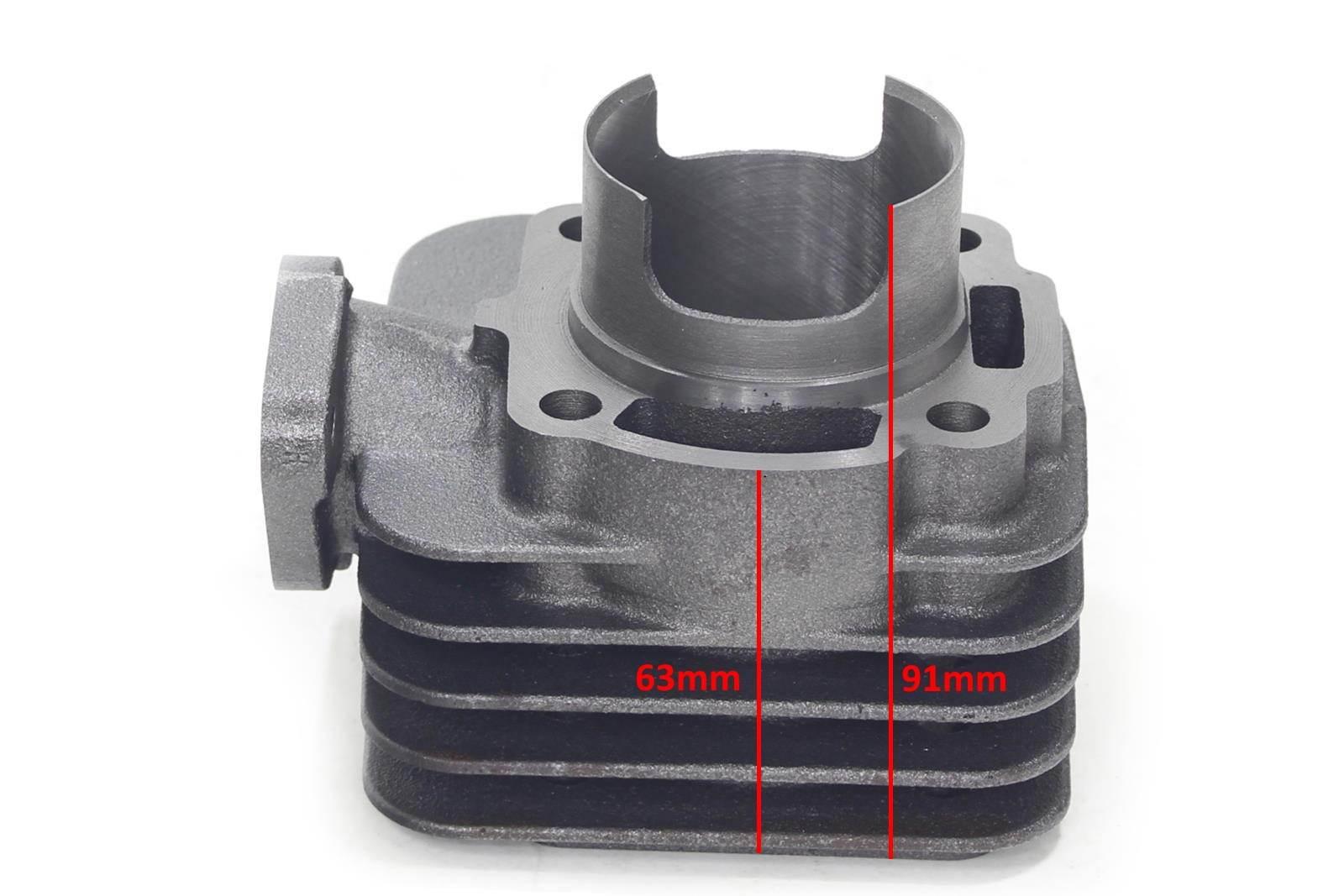 Cylinder kymco dink agility people super 9 70ccm 47mm 2t kompletny hw - zdjęcie 2