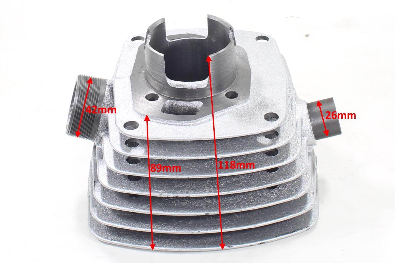 Cylinder wsk 125 52mm hw | ROY26518 - zdjęcie 2