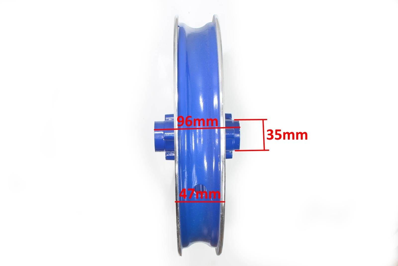 Felga tył pocket cross 12,5 x 2,75 niebieska hb - zdjęcie 3
