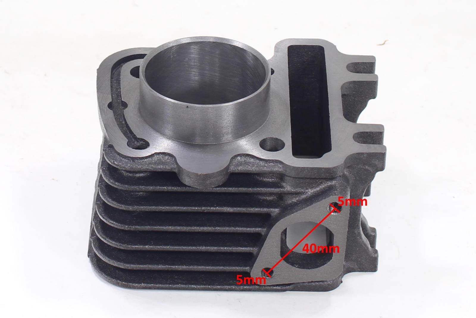 Cylinder piaggio 4t 70ccm 47mm ac 2v kompletny hw - zdjęcie 2