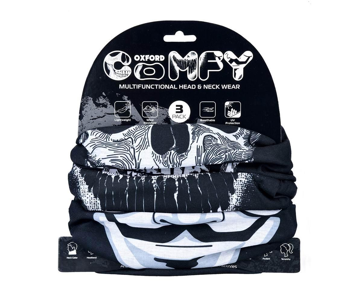 Kołnierz ocieplający oxford comfy masks rozmiar os 3-pack