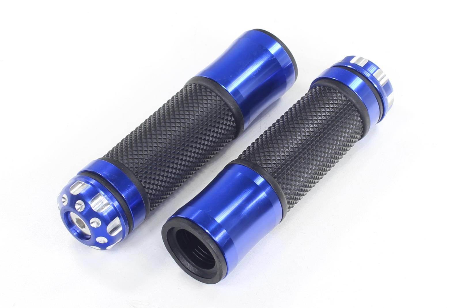 Manetki kierownicy uniwersalne niebieskie 22/26mm oxf-227 kpl.ox