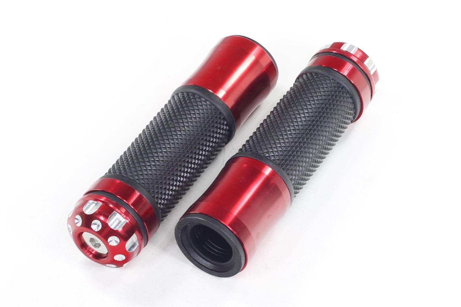 Manetki kierownicy uniwersalne czerwone 22/25mm oxf-227 ox