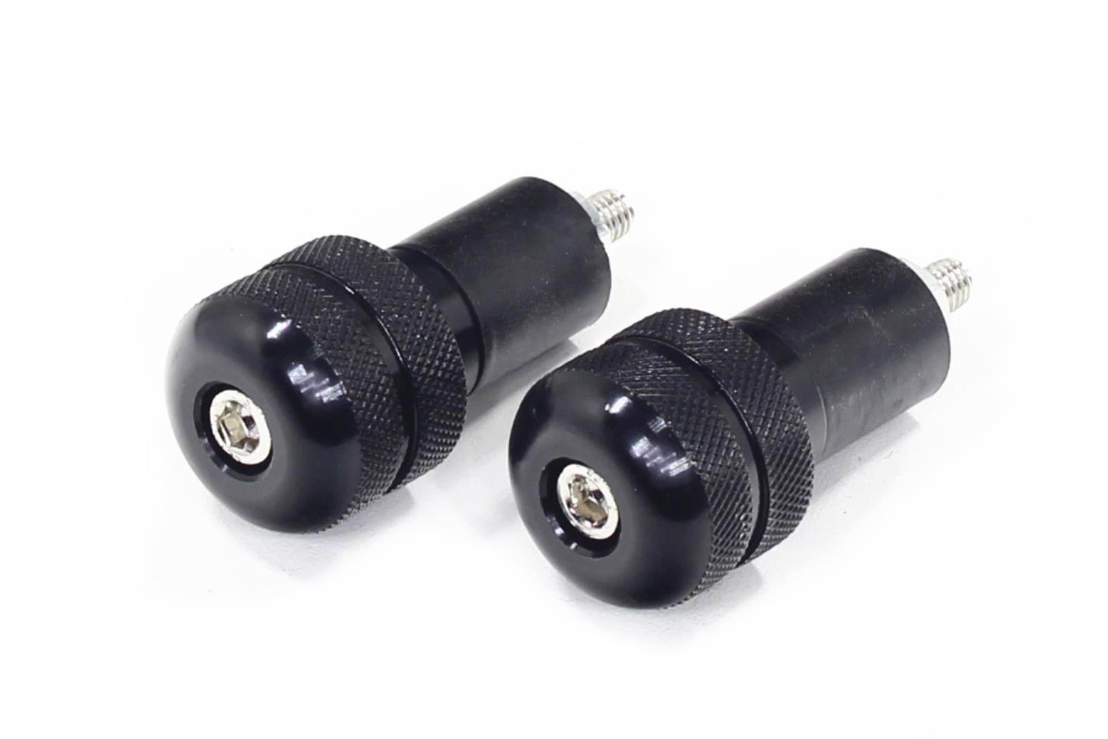 Końcówki kierownicy ciężarki czarne 18mm oxf-004 kpl.ox