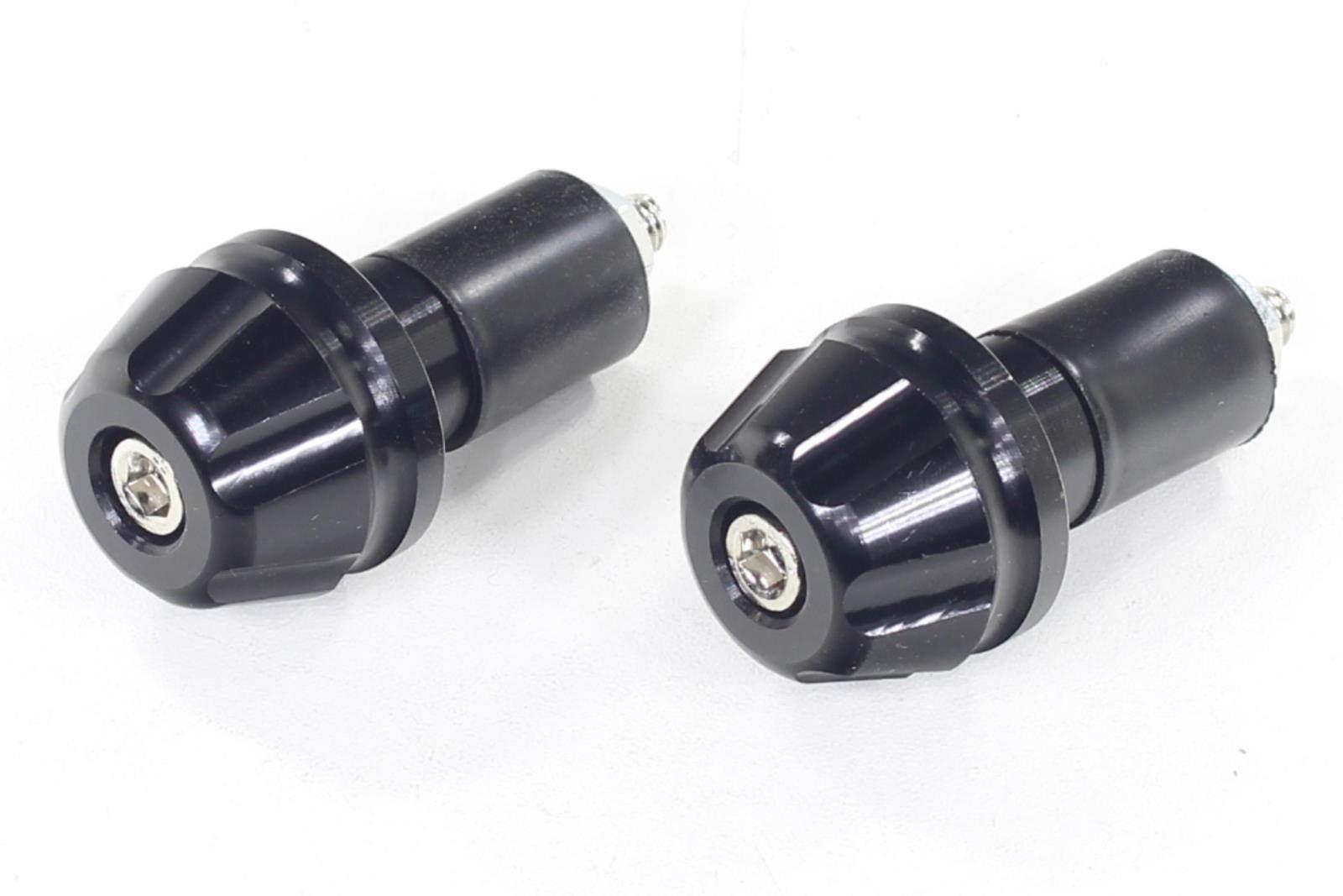 Końcówki kierownicy ciężarki czarne 17mm oxf-092 kpl.ox