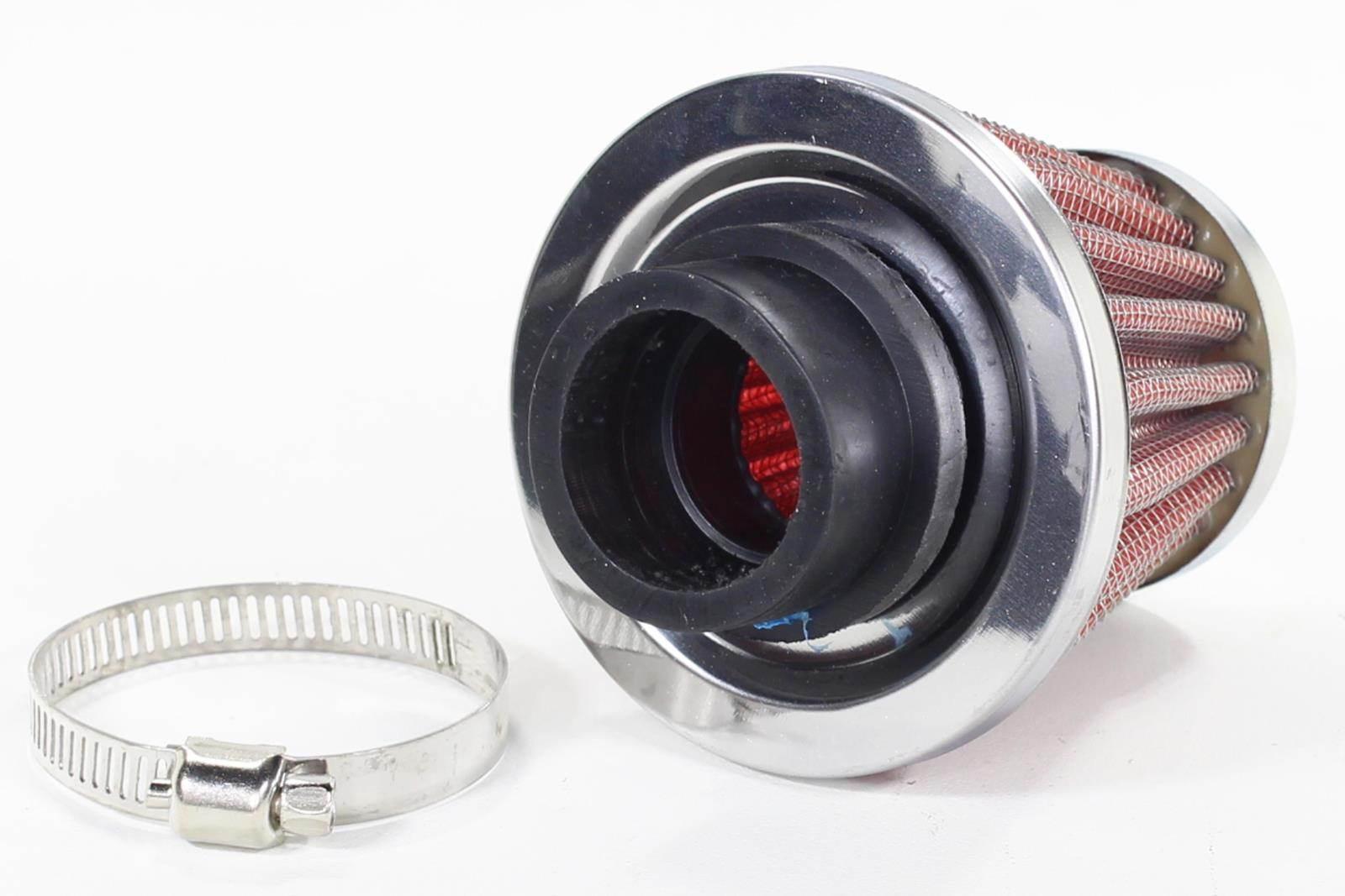 Filtr powietrza stożek fi 28mm czerwony długi wb - zdjęcie 3
