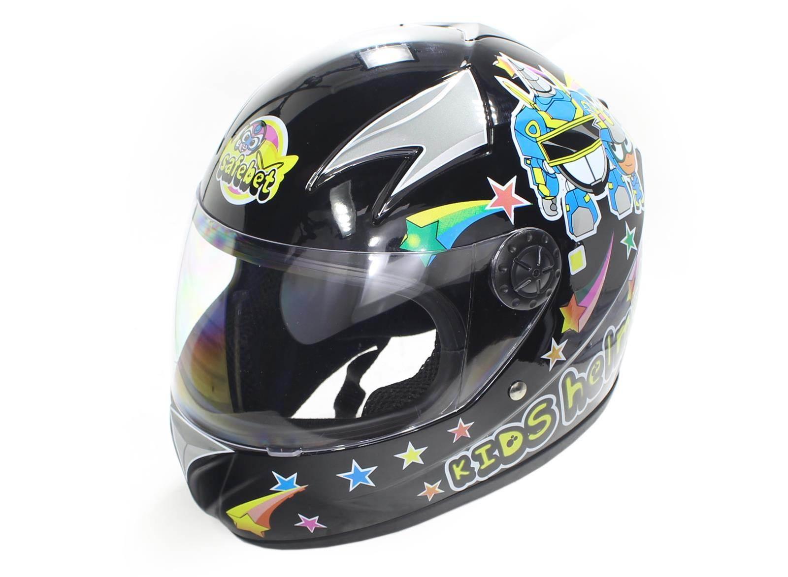 Kask safebet hf-909 black e08 mały m brak ece