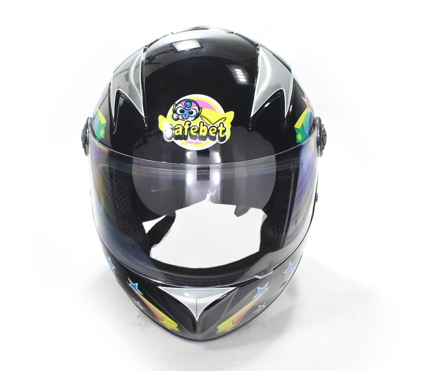 Kask safebet hf-909 black e08 mały s brak ece - zdjęcie 4