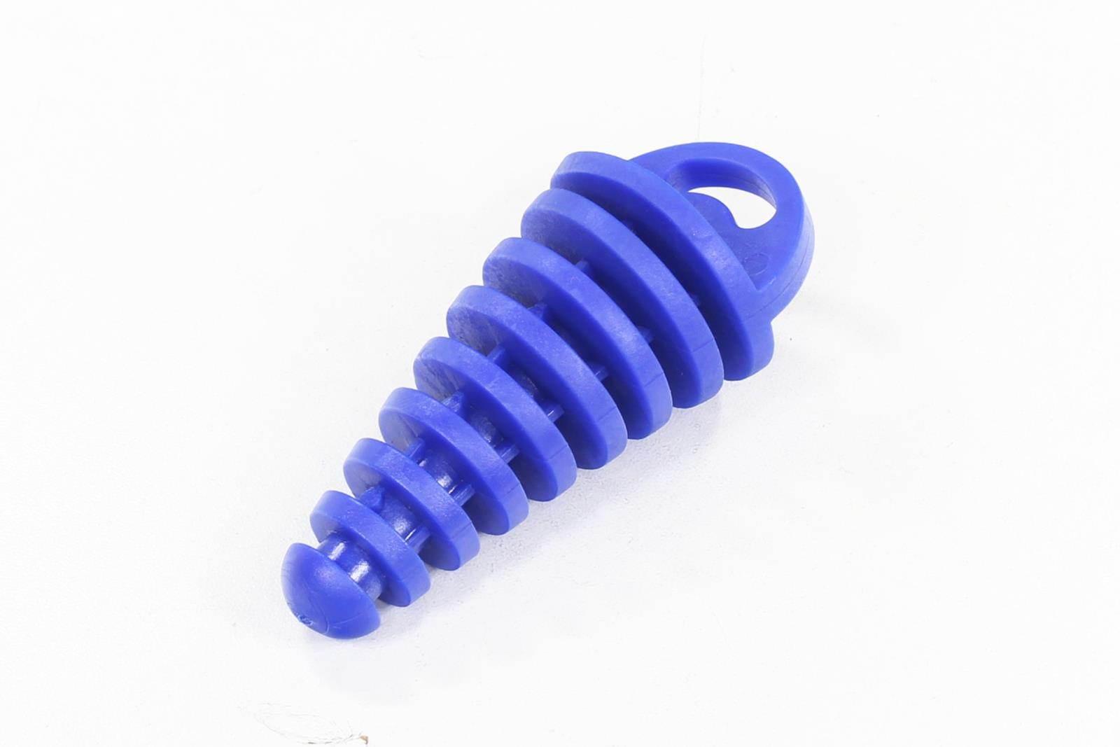 Korek zatyczka tłumika do mycia motocykla skutera cross-a niebieska oxf-069 ox