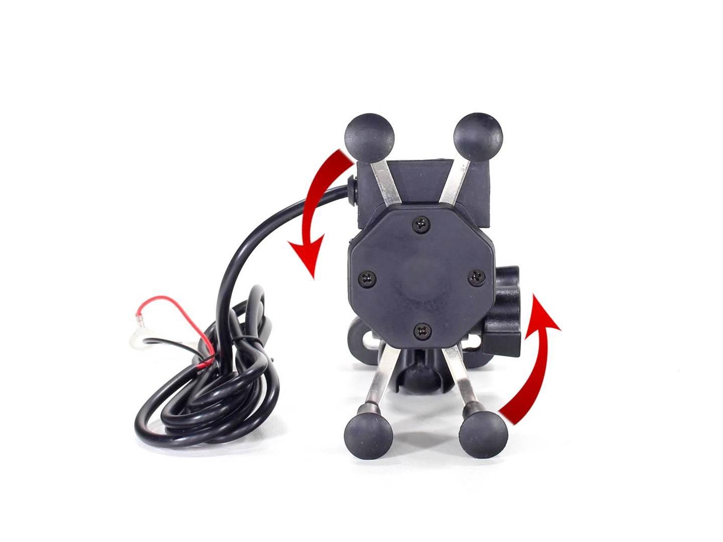 Mocowanie uchwyt na telefon z ładowaniem mod 2 wb - zdjęcie 2