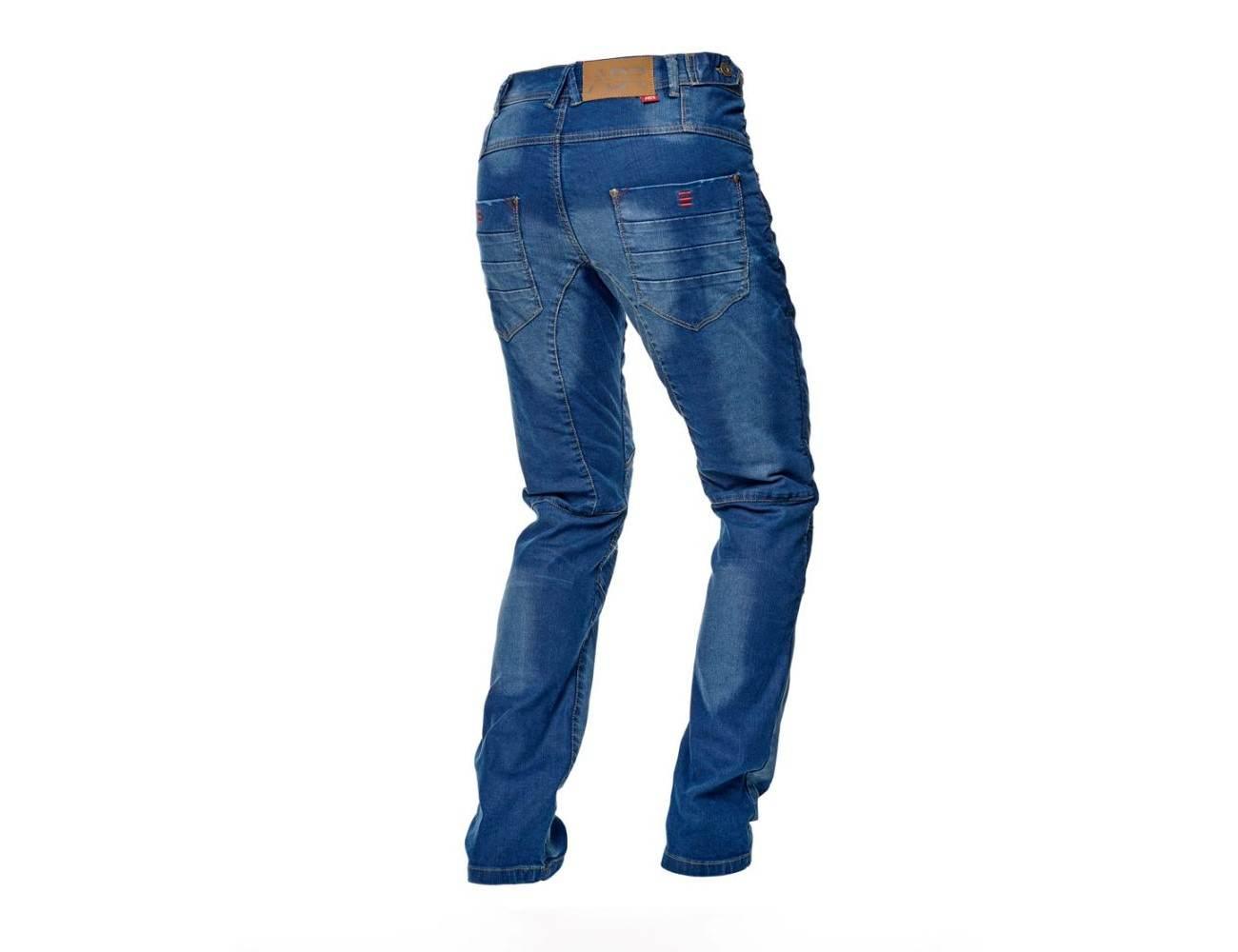 Spodnie jeans adrenaline rock ppe męskie niebieskie l - zdjęcie 2