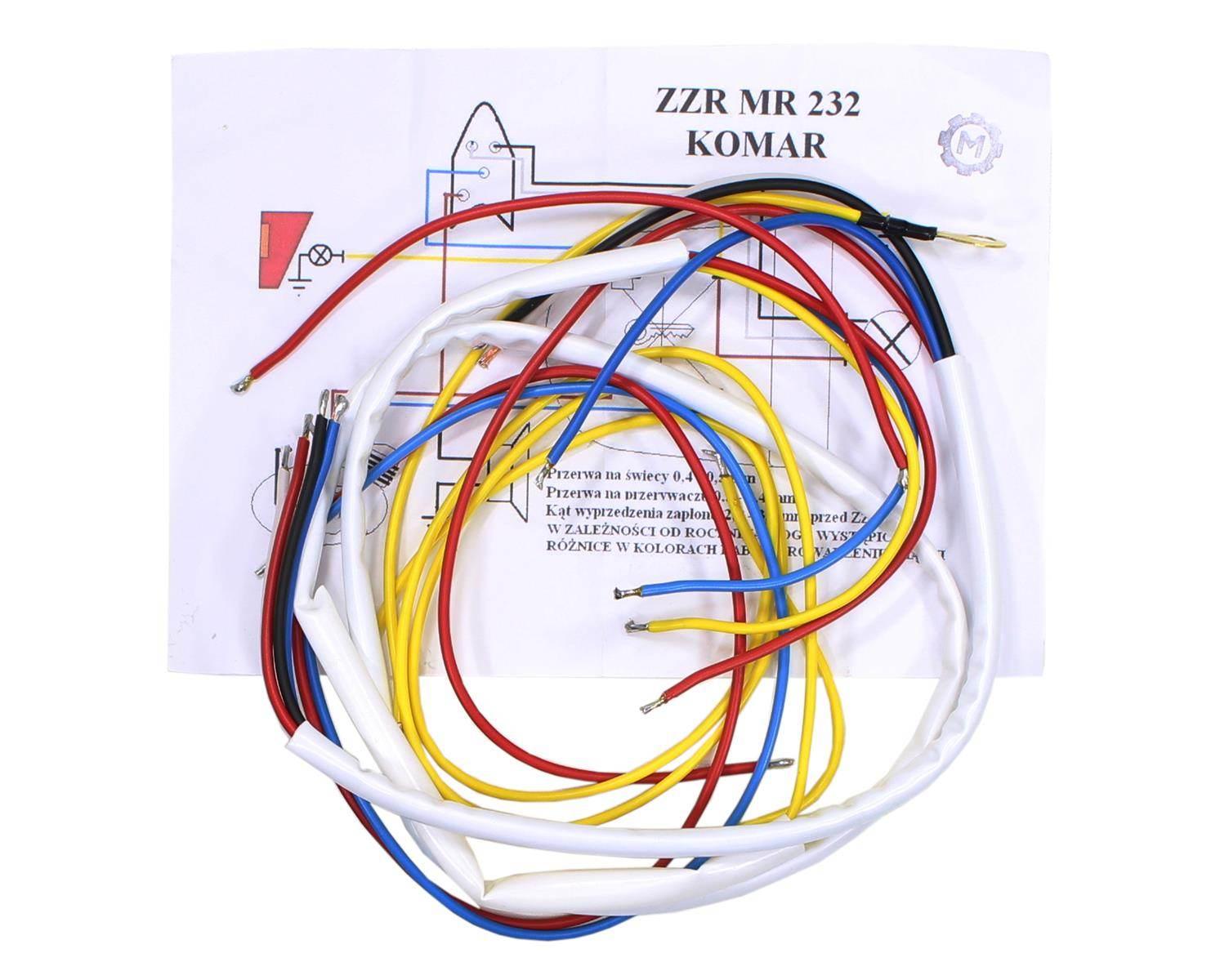 Instalacja elektryczna romet komar mr 232 ml