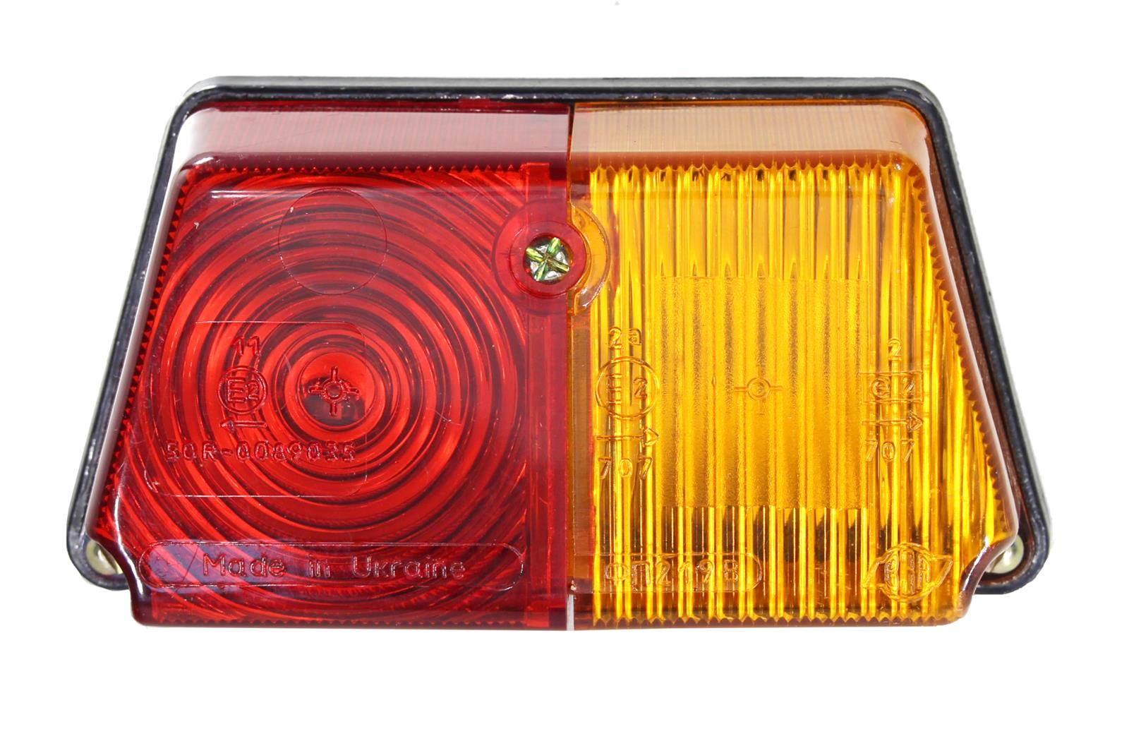 Lampa tylna wózka bocznego z kierunkowskazem dniepr ural k-750 oryginał zsr